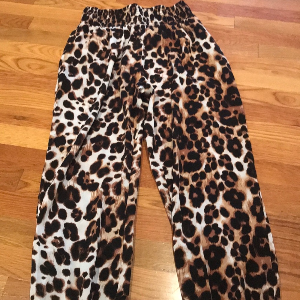 Bebe pull on palazzo pants